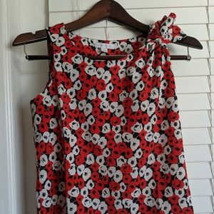 Pre owned blouse with bow detail